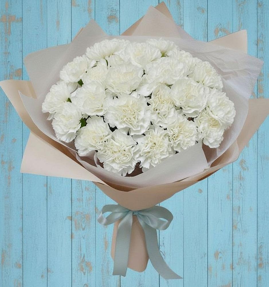 Букет цветов из: Гвоздики во Всеволожске