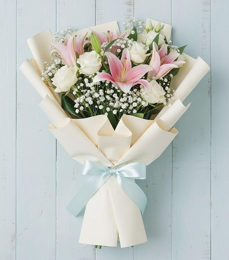 Букет цветов из: Лилии во Всеволожске