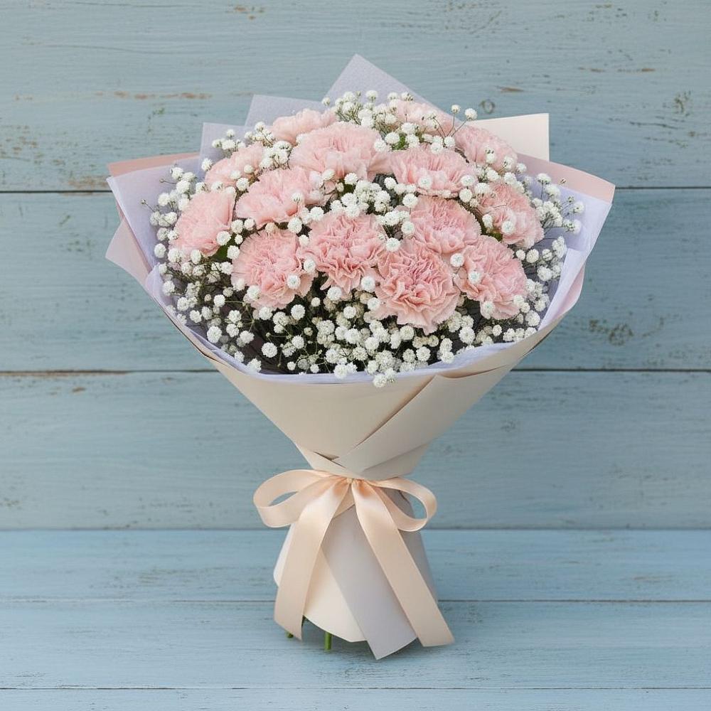 Букет цветов из: Гвоздики во Всеволожске