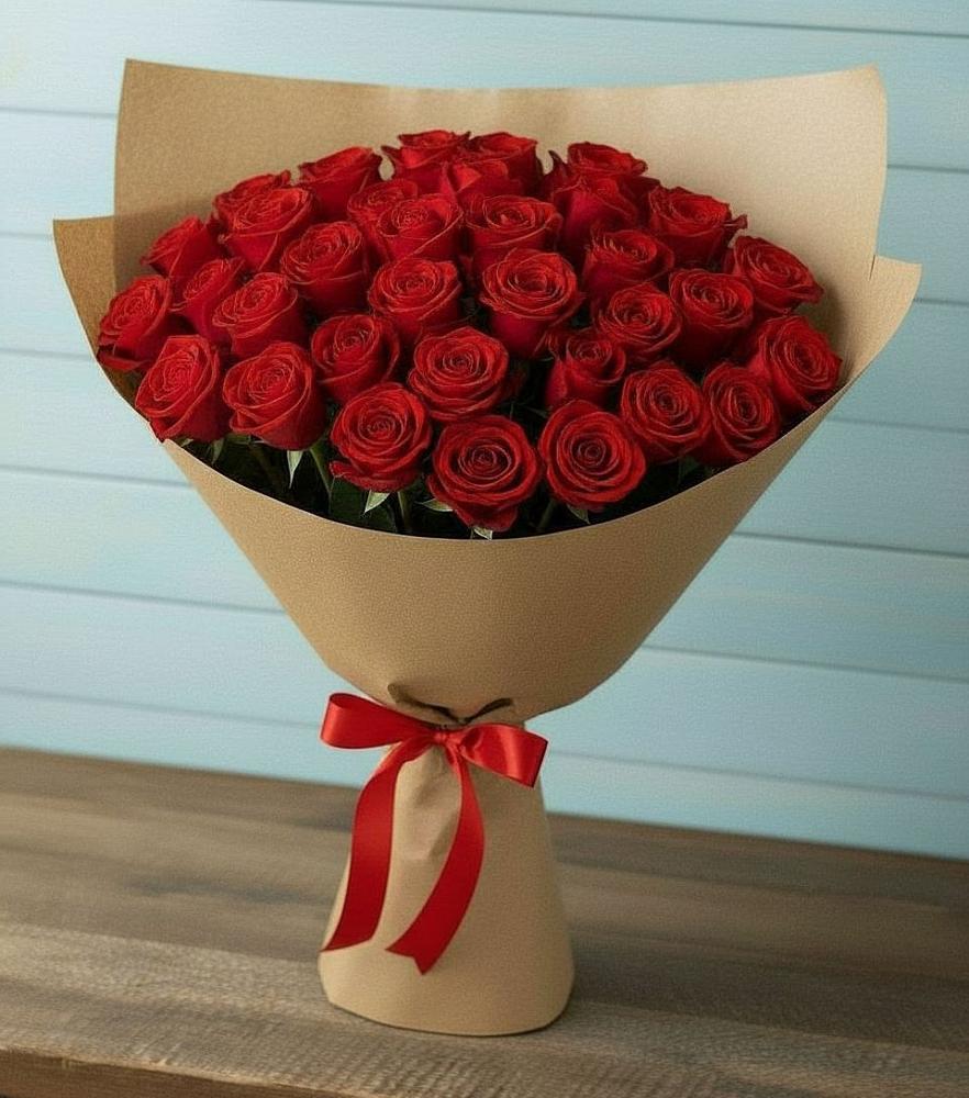 Букет Красные розы Милано во Всеволожске