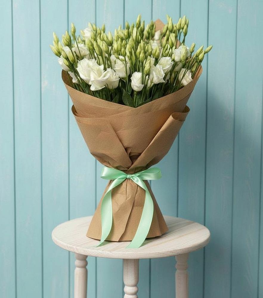 Букет цветов из: Лизиантусы во Всеволожске