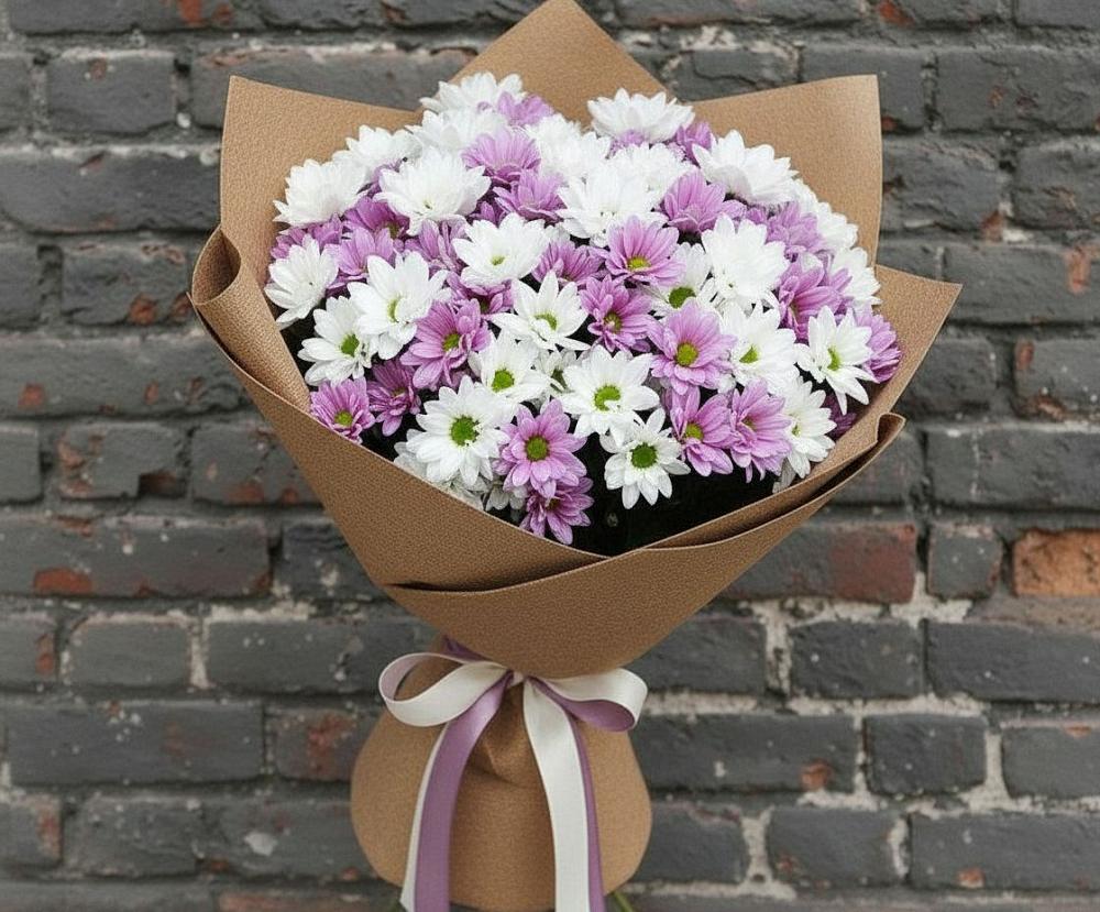 Букет цветов из: Хризантемы во Всеволожске