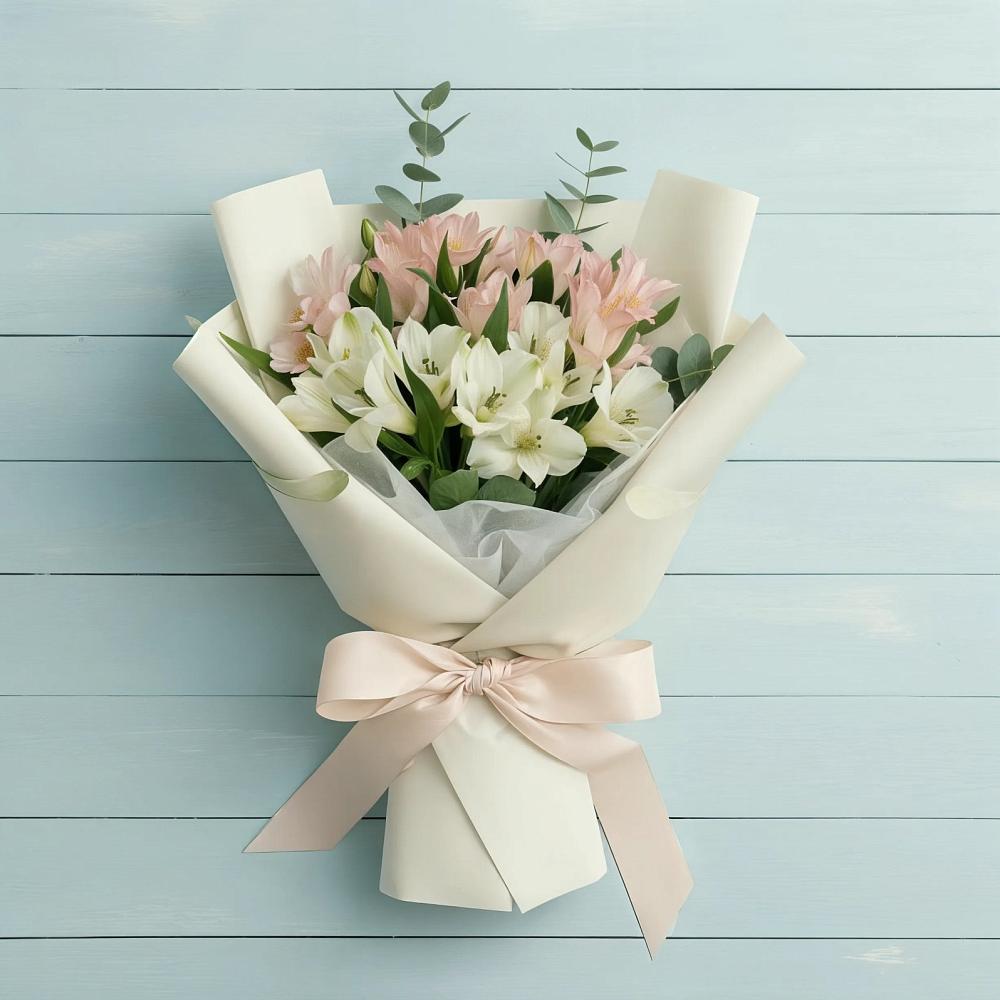 Букет цветов из: Альстромерии во Всеволожске