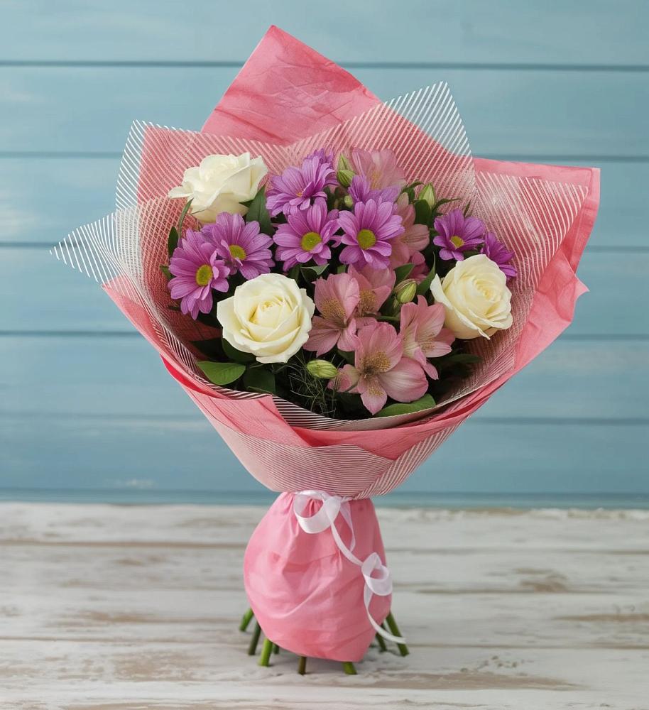 Букет цветов из: Герберы во Всеволожске